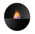 Cheminée bioéthanol Prometheus Rond noire