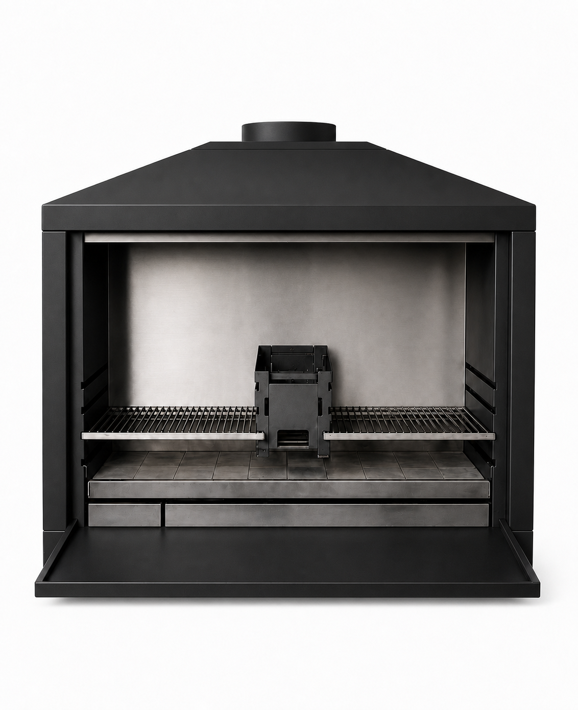Smoak Braai BI1200 built-in - Black steel