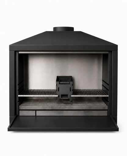 Smoak Braai BI1200 built-in - Black steel