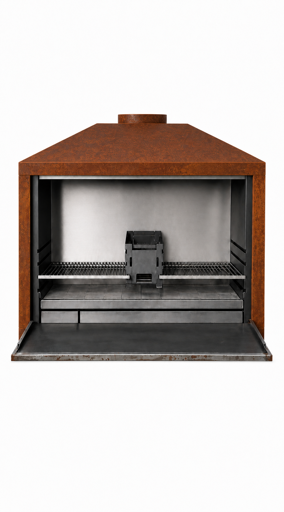 Smoak Braai BI1200C built-in - Corten steel