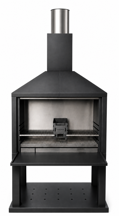 Smoak Braai FS1200 Black – adaptateur toiture