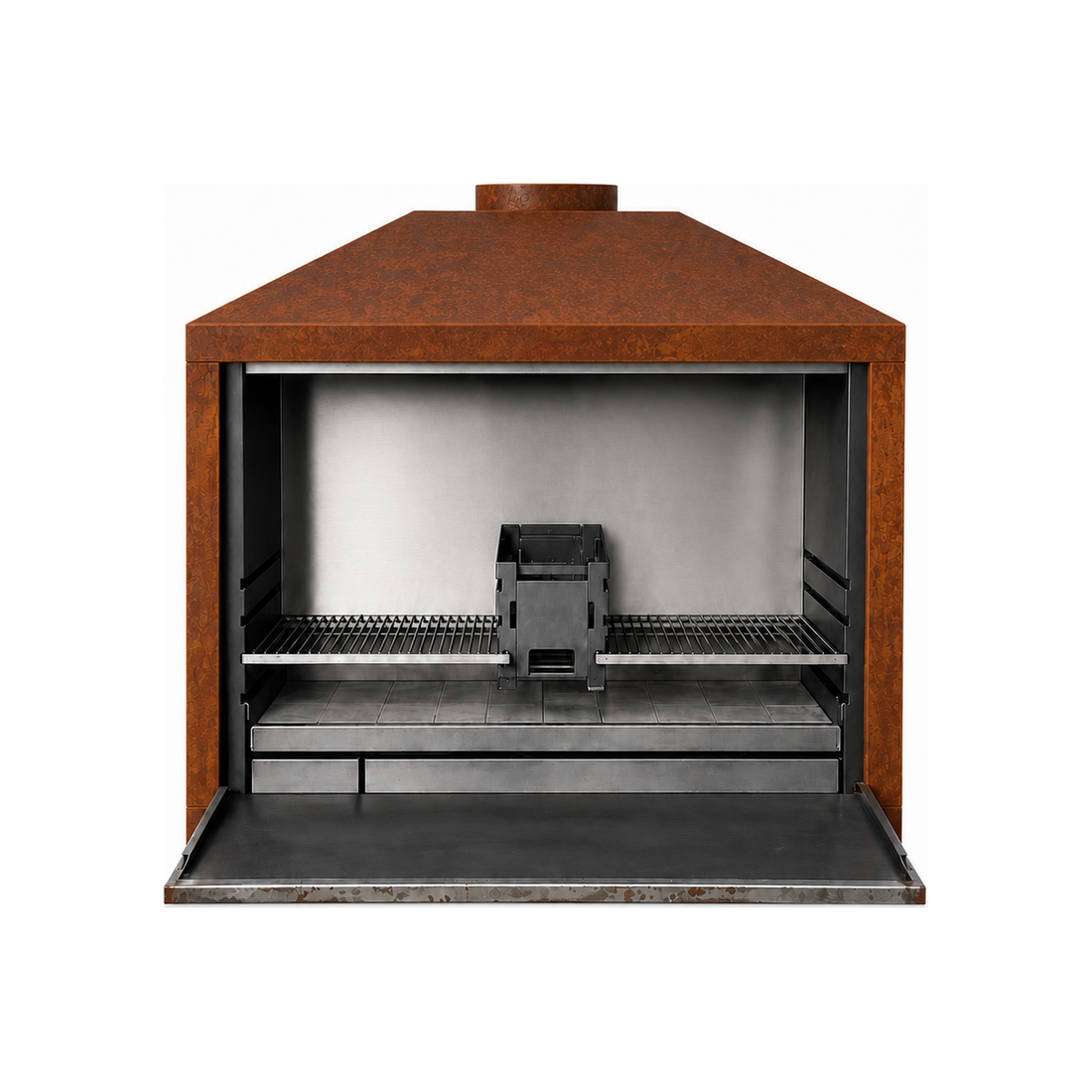 Smoak Braai BI1200C Corten built-in (aired)