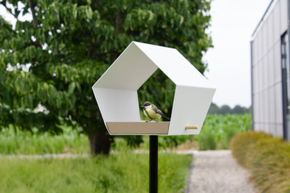 Mangeoire à oiseaux en métal sur pique - Big Diamond